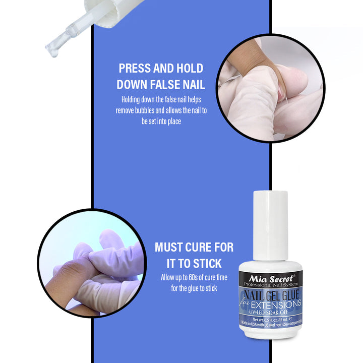 HEMA FREE Soft Gel Tip Glue 15ml – Luxie Nail