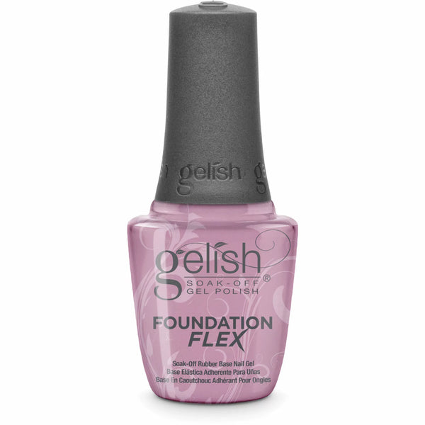 Foundation Flex Soak Off Rubber Base - Light Pink 0.5 fl oz.