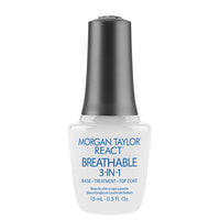 React Breathable  - 3-IN-1 Base, Treatment & Top Coat - 15ml