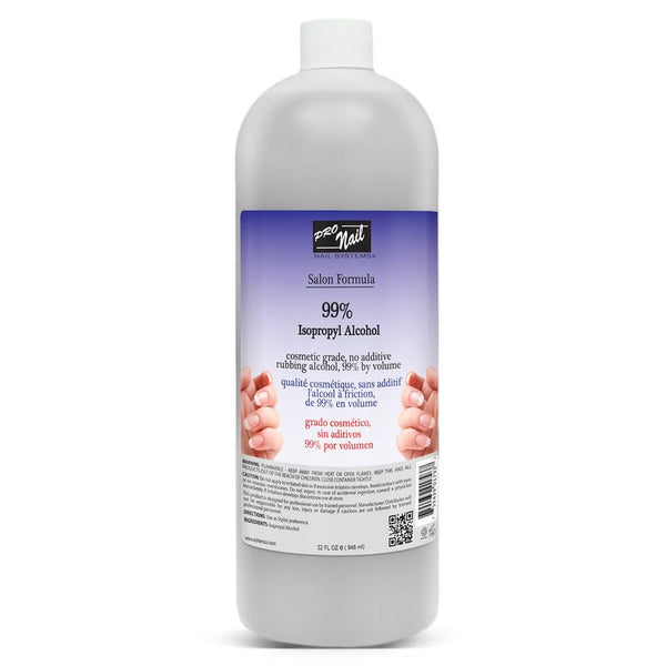 Isopropyl Alcohol 99% - 16oz (ProNail)