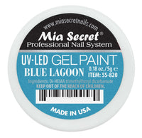 UV/LED Blue Lagoon Gel Paint 0.18oz