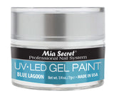 UV/LED Blue Lagoon Gel Paint 0.18oz