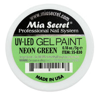 UV LED Neon Green Gel Paint 0.18oz