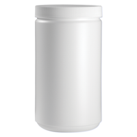 Jar with Lid 32oz - White