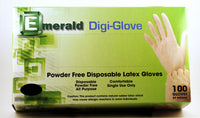 *Latex glove  Large  size- (L) Powder free - Case (1000 Gloves)