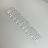 XXL Duck Nail Tips Clear - Bag 500pc