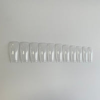 XXL Duck Nail Tips Clear - Bag 500pc