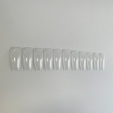 XXL Duck Nail Tips Clear - Bag 500pc