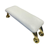 LV Leather Nail Hand Rest - White