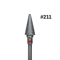 Bit #211 - Red Carbide Large Cone - Fine