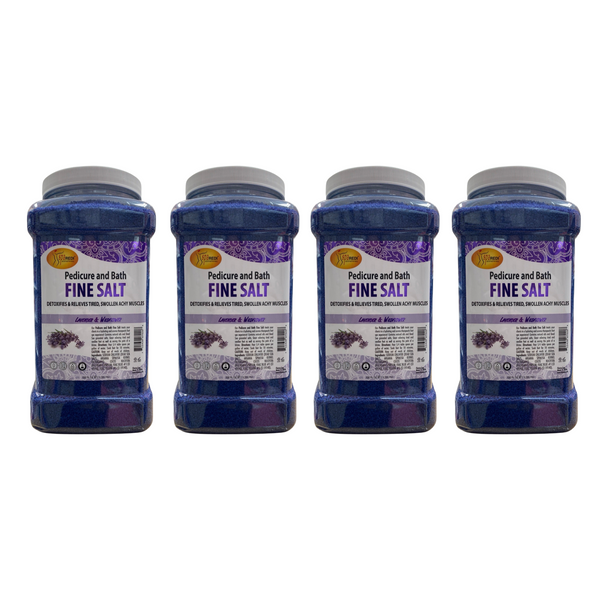 *Case Lavender Fine Salt - (4 x 128oz)