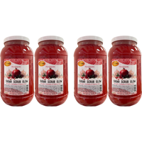 *Case Pomegranate Sugar Scrub Glow -(4 x 128oz)