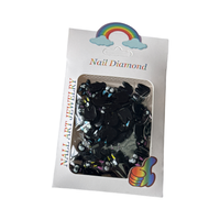 Black Cat Charm - 100pc Mix Colors