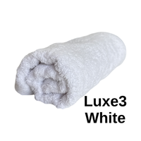 (1pc) Luxe 3 Towel 16x29 - Snow White