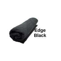 (1pc) Edge Towel 16x27 - Black