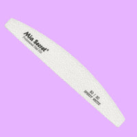 Half Moon Forte Zebra Nail File 80/80 - SINGLE FILE