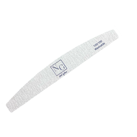 Half Moon Zebra Nail File 100/100 - SINGLE FILE