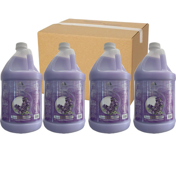 *Case Vitamin Shampoo Hand Soap - 4x1 Gallon - Super Pearl Lavender