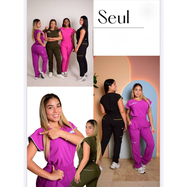 Style Seul WHITE - Scrub Women | Set Top & Pants