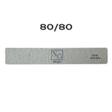 Square Forte Zebra Nail File 80/80 - SINGLE FILE