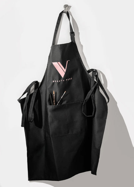 Technician Apron - Black & Pink