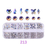 Mix Nail Crystals - 12 Styles