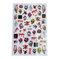 Halloween Nail Sticker - B086