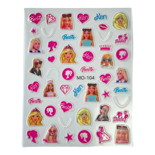 Barbie Stickers - MO-104