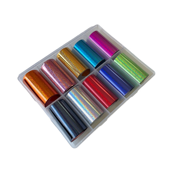 Holographic Foil Box #101 - 10 Styles