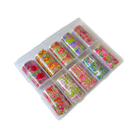 Flower Foil Box #103 - 10 Styles