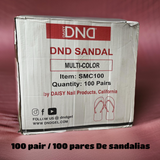 DND Pedicure Sandals - 100 Pair/Case