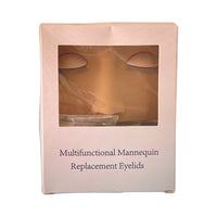 Realistic Mannequin Face - W/ Replacement Eyelids