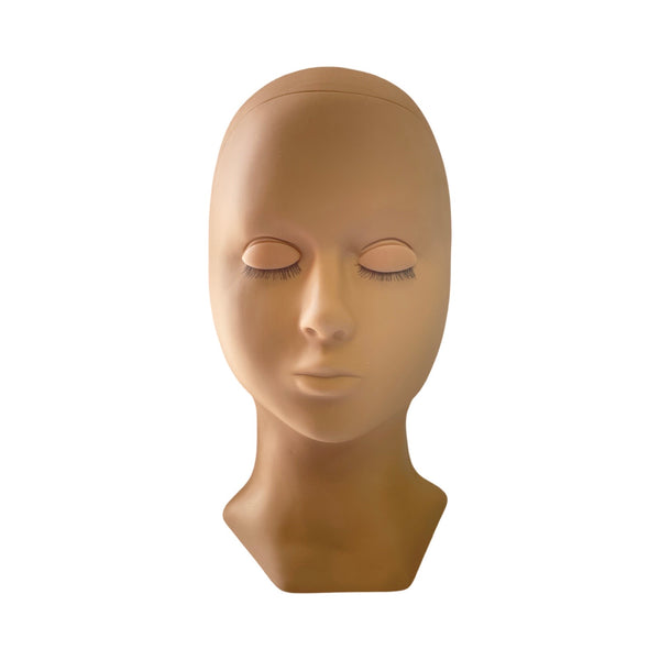 Realistic Mannequin Head - W/ Silicone Eyes