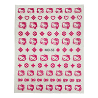 3D Pink Hello Kitty Sticker - MO-56