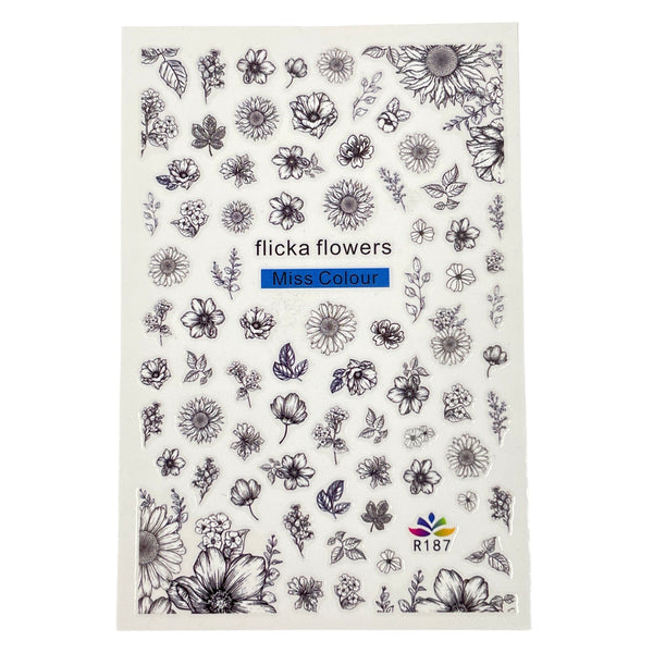 Flowers Sticker - R187