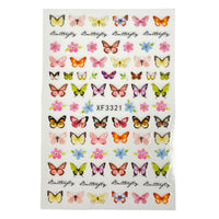 Mix Butterfly Sticker - XF3321