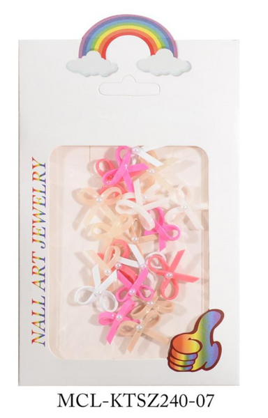 Bow Charm Mix - 20pc