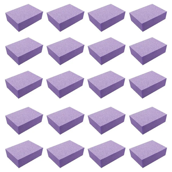 *Mini Disposable Nail Buffer - purple (Sheet 150pc)