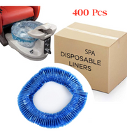 XXDisposable Spa Bag Liner for Pedicure (Blue) - 400 pc