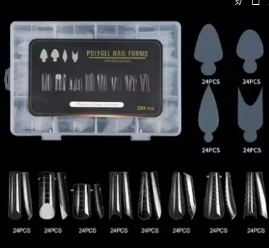 Polygel Dual Forms Box #2 - 8 Style Shapes Box