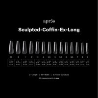 GEL-X® Sculpted Coffin Extra Long Box Of Tips - Pro (350PCS)