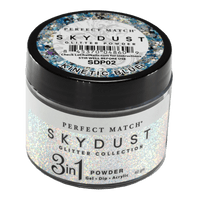 SDP02 Kinetic Blue - Sky Dust Glitter 3in1 Powder