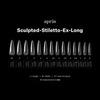 GEL-X® Sculpted Stiletto Extra Long Box Of Tips - Pro (350pc)