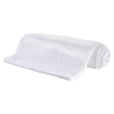 *Cotton Towel, 16" x 27", Basic - White - 12 Pack