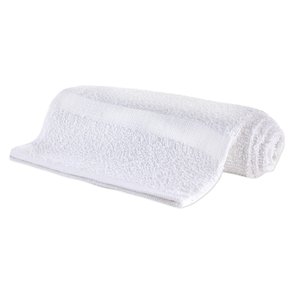 Cotton Towel, 16" x 27", Basic - White - (1pc)