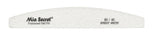 Half Moon Forte Zebra Nail File 80/80 - SINGLE FILE