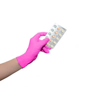 *Aurelia Pink Nitrile  Glove - Extra Small (1000 Case)