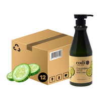 *Case (12pc) Hand & Body Lotion Cucumber  750ml - w/Pump