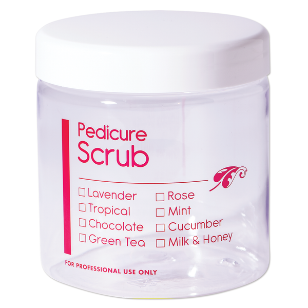 Pedicure Scrub Jar - 16oz