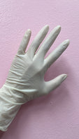 *Latex glove  Small size- (S) Powder free - Case (1000 Gloves)